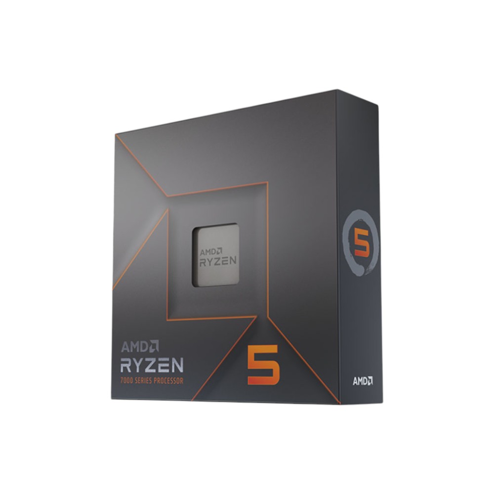 CPU AMD Ryzen 5 7600X Box Nhập Khẩu (4.7 GHz Upto 5.3GHz / 38MB / 6 Cores, 12 Threads / 105W / Socket AM5)