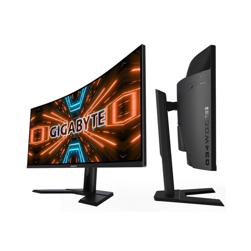 Màn hình Gaming Gigabyte G34WQCA-EK (34 inch/WQHD/VA/144Hz/1ms/Loa/Cong)