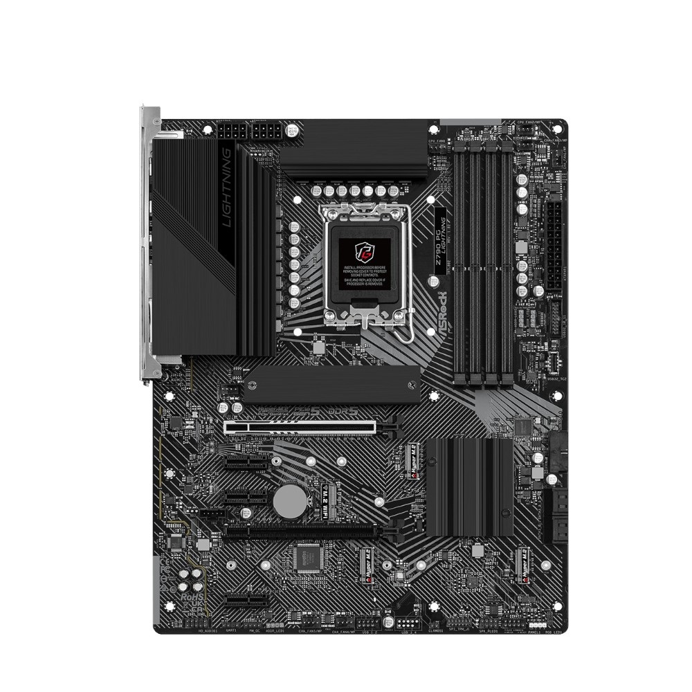 Mainboard Asrock Z790 PG Lightning DDR5 (Intel Z790, Socket LGA1700, ATX, 4 khe RAM DDR5)