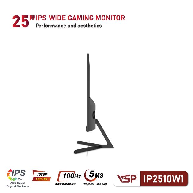 Màn hình VSP IP2510W1 (24.5 inch/FHD/IPS/100Hz/5ms)