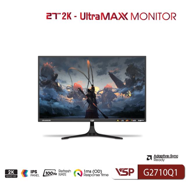 MÀN HÌNH VSP G2710Q1 (27 inch/2K/IPS/100Hz/1ms)