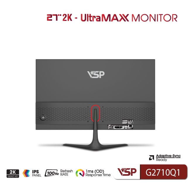 MÀN HÌNH VSP G2710Q1 (27 inch/2K/IPS/100Hz/1ms)