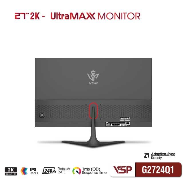 MÀN HÌNH VSP 2K G2724Q1 - IPS - 27 inch - 240Hz