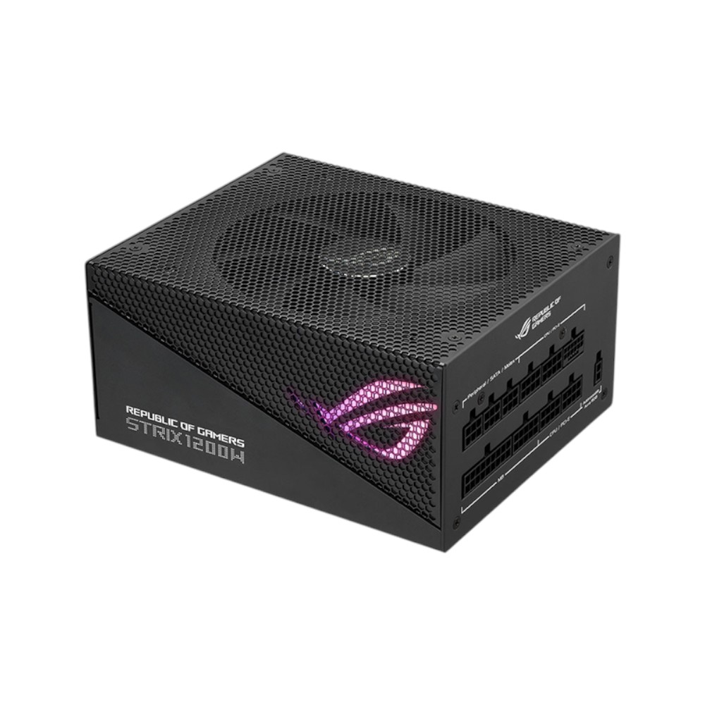 Nguồn ASUS ROG STRIX AURA GAMING PCIE 5.0 1200W 80 Plus Gold (ATX 3.0/PCIe Gen 5.0 /Full Modular/Màu Đen)