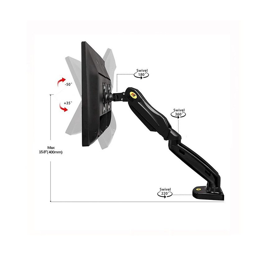 ARM Giá Treo 2 màn hình máy tính North Bayou F160 (17-27 INCH)