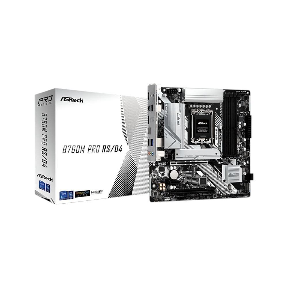 Mainboard ASRock B760M Pro RS/D4