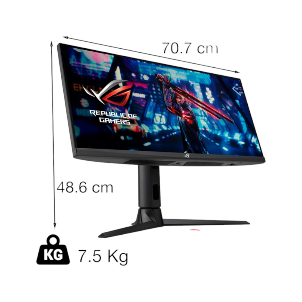 Màn hình Gaming ASUS ROG Strix XG309CM (29.5 inch/WFHD/Fast IPS/220Hz/1ms/Loa)