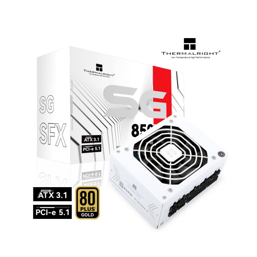 NGUỒN THERMALRIGHT TR-SGFX 850W ( 850W 80 PLUS-GOLD /SFX /Full-Modular )