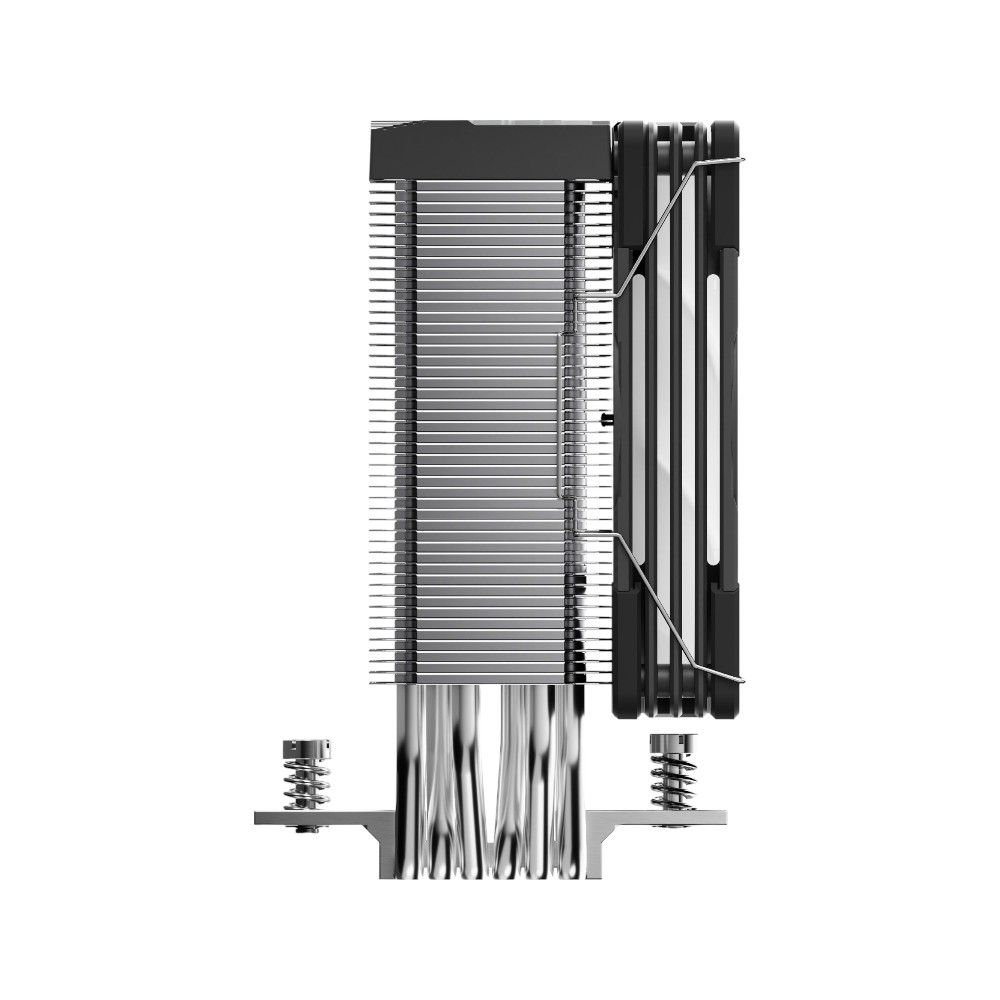 Tản nhiệt khí CPU CoolMoon GT600 ARGB - Black (Hiển thị nhiệt độ)