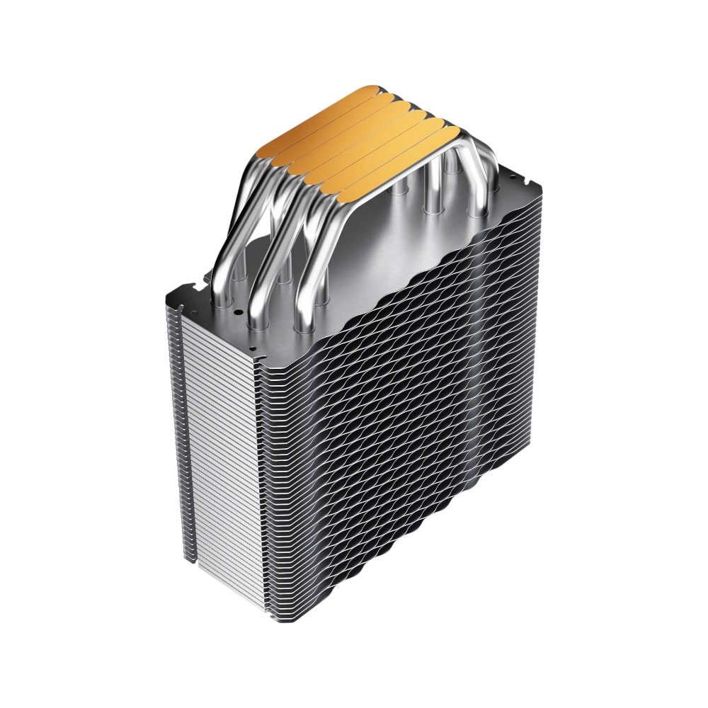 Tản nhiệt khí CPU CoolMoon GT600 ARGB - Black (Hiển thị nhiệt độ)