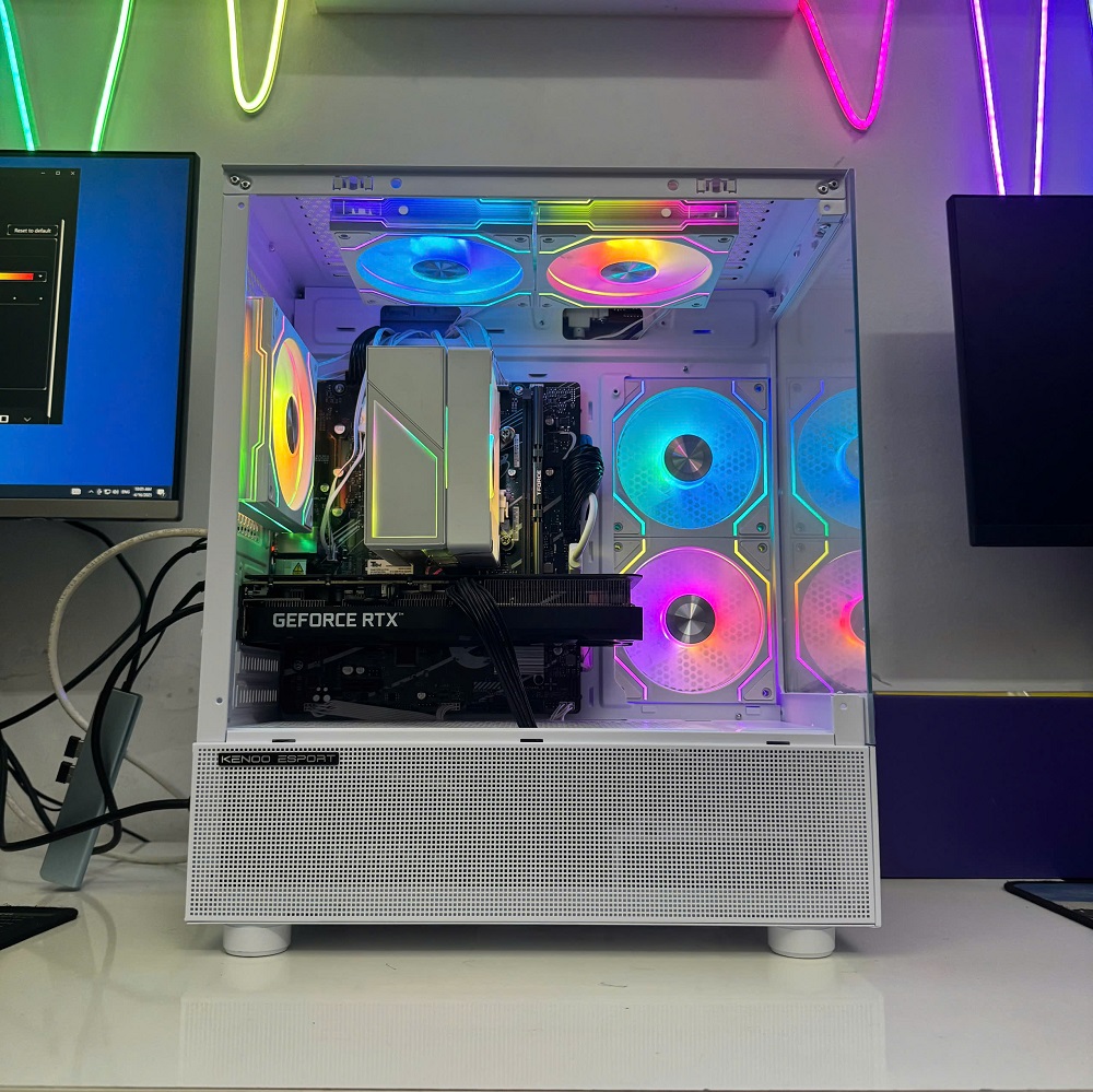 PC 365 MK200 White Mới Core i5 13400F |Ram 16GB |SSD 512GB |VGA RTX 3060 12G