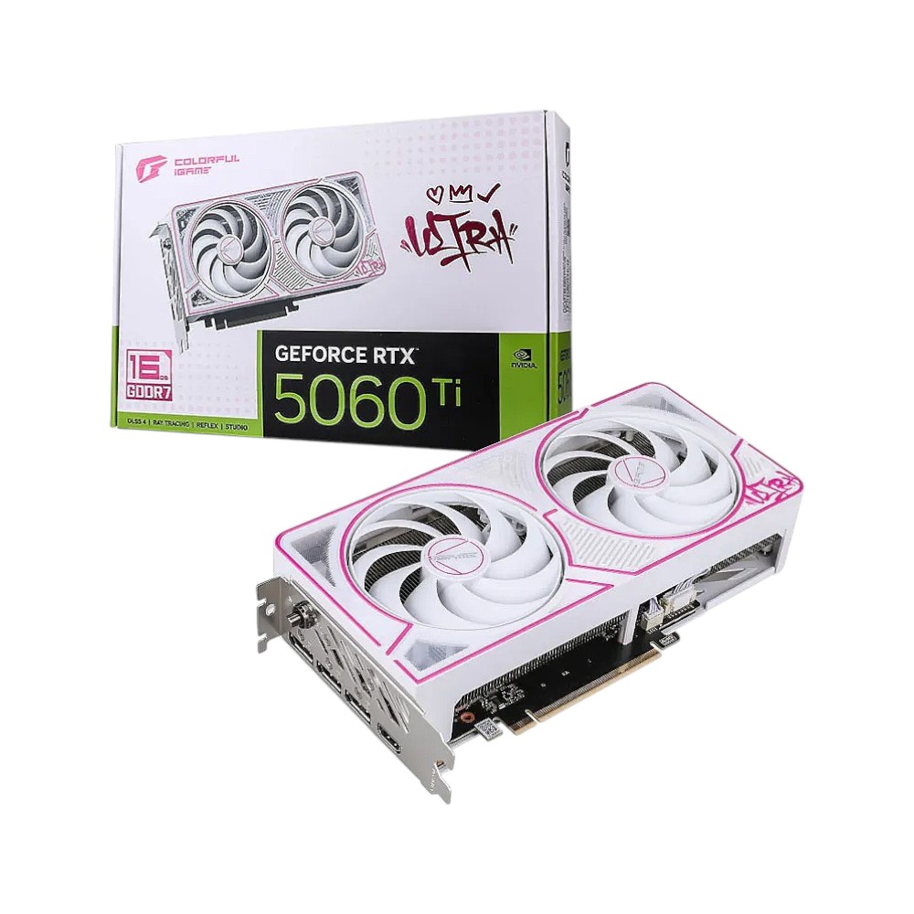 VGA Colorful iGame GeForce RTX 5060 Ti Ultra W DUO OC 16GB-V 