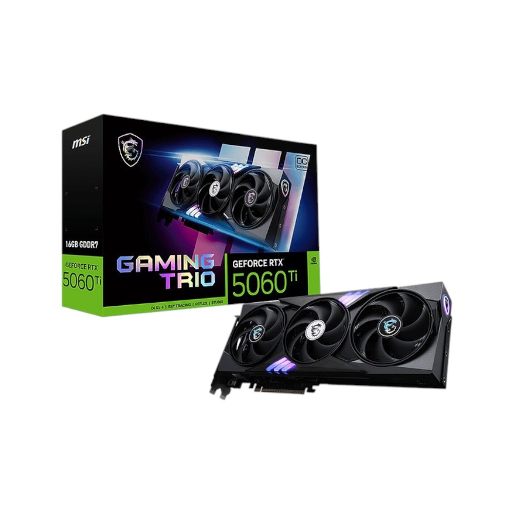 VGA MSI GeForce RTX 5060 Ti 16GB GAMING TRIO OC