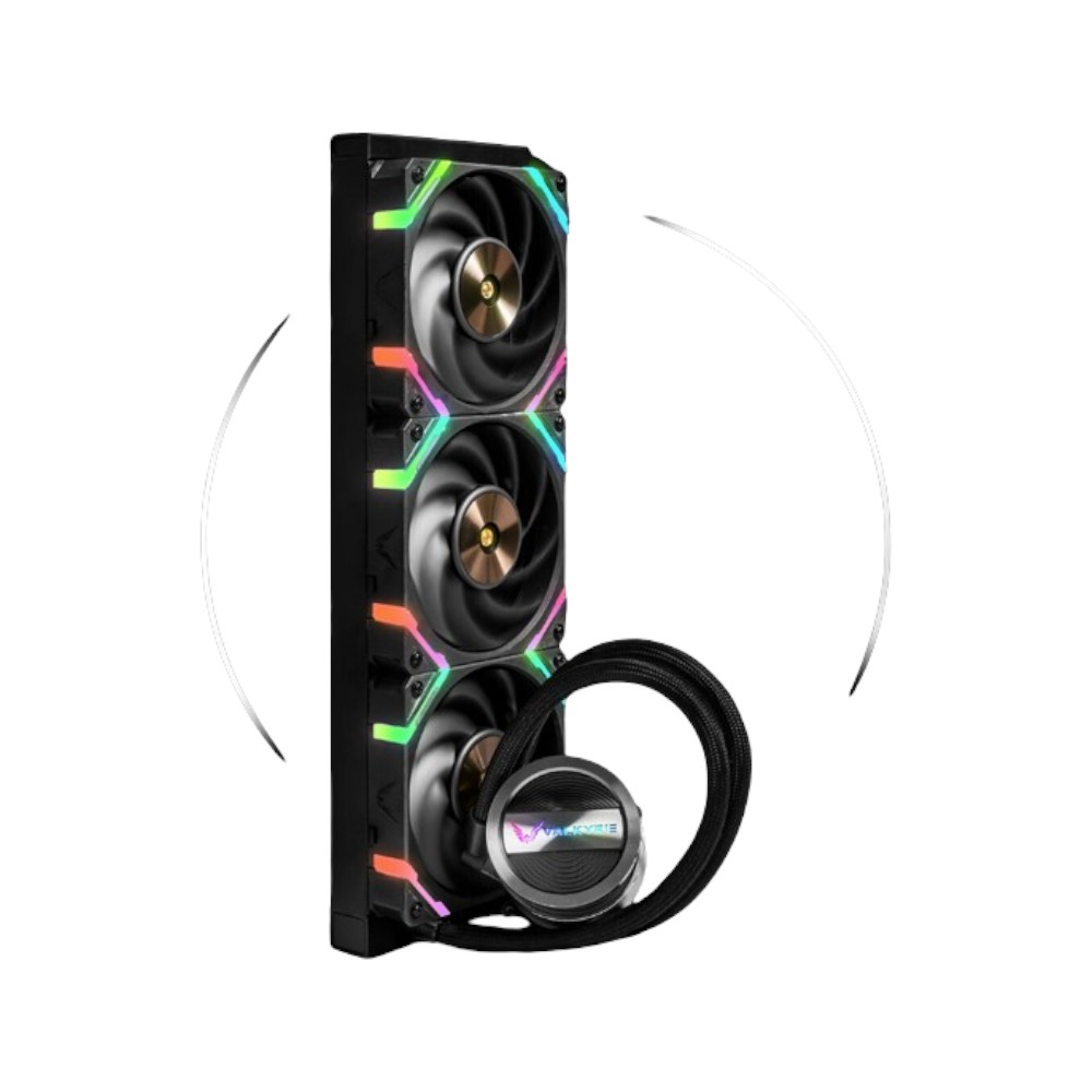 TẢN NHIỆT NƯỚC CAO CẤP VALKYRIE GL360 ĐEN