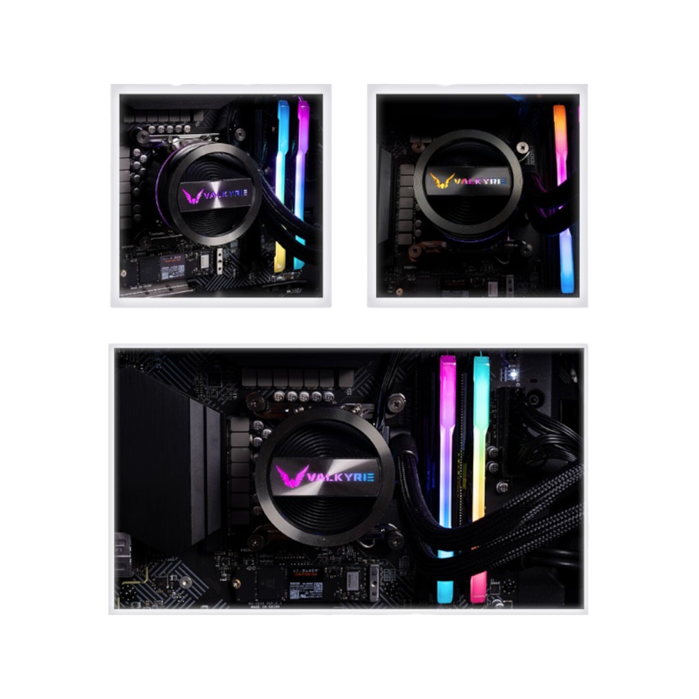 TẢN NHIỆT NƯỚC CAO CẤP VALKYRIE GL360 ĐEN