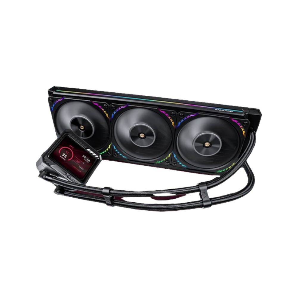 TẢN NHIỆT NƯỚC CAO CẤP VALKYRIE V360 LOKI ĐỎ ĐEN