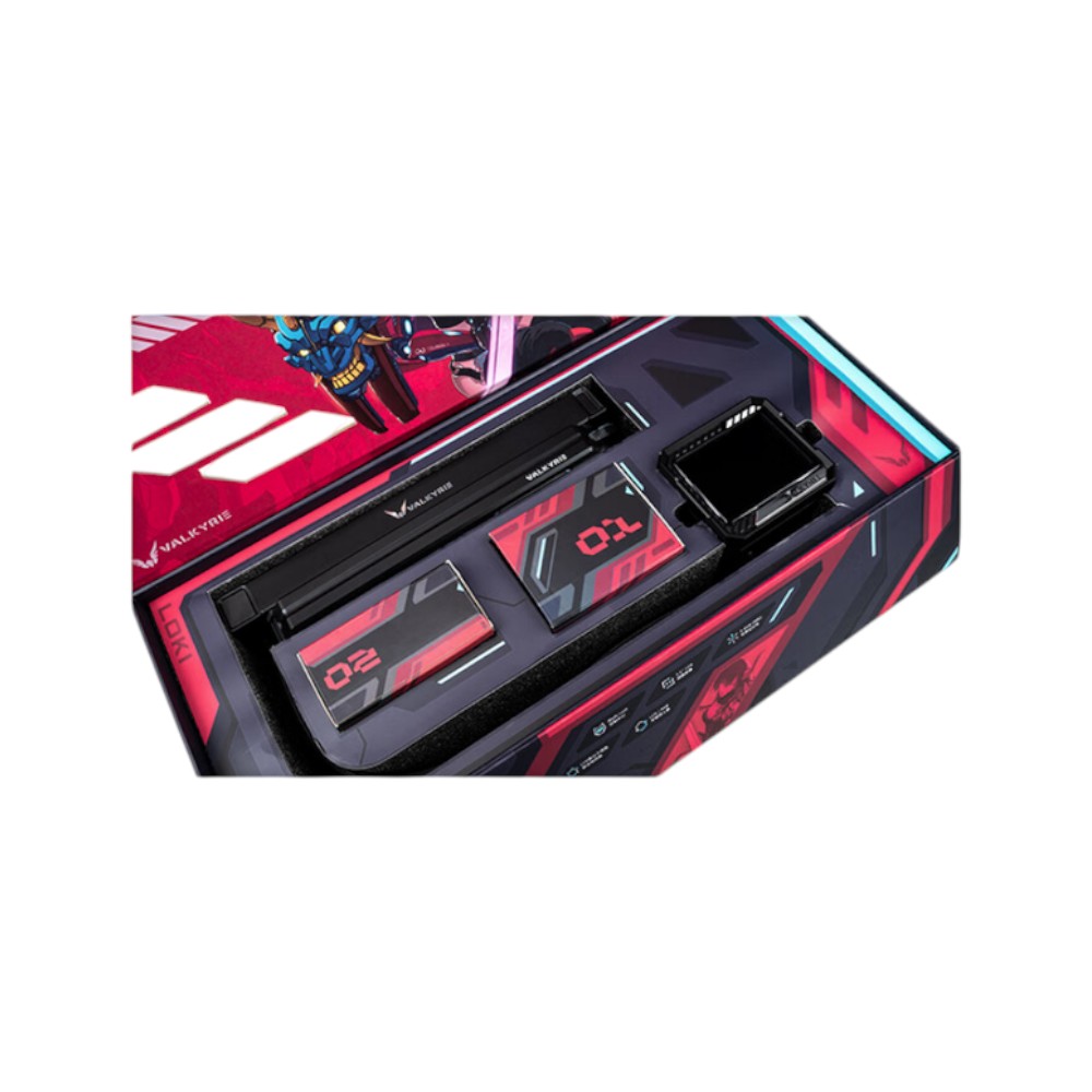 TẢN NHIỆT NƯỚC CAO CẤP VALKYRIE V240 LOKI ĐỎ ĐEN