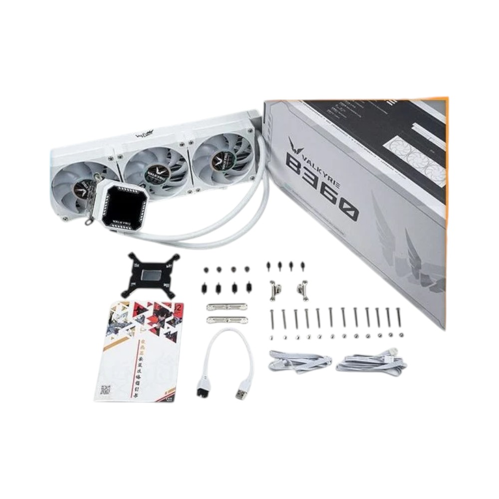 TẢN NHIỆT NƯỚC VALKYRIE B360 ARGB WHITE