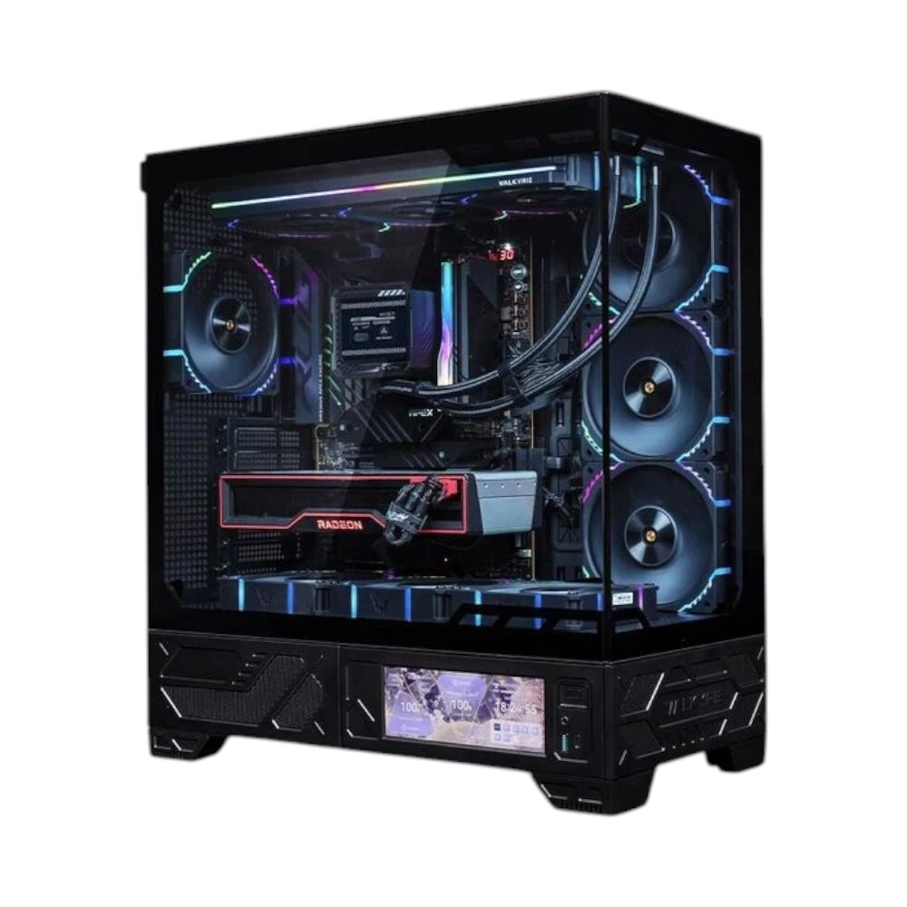 VỎ CASE PC VALKYRIE VK03 CASE LCD 6.2 BLACK