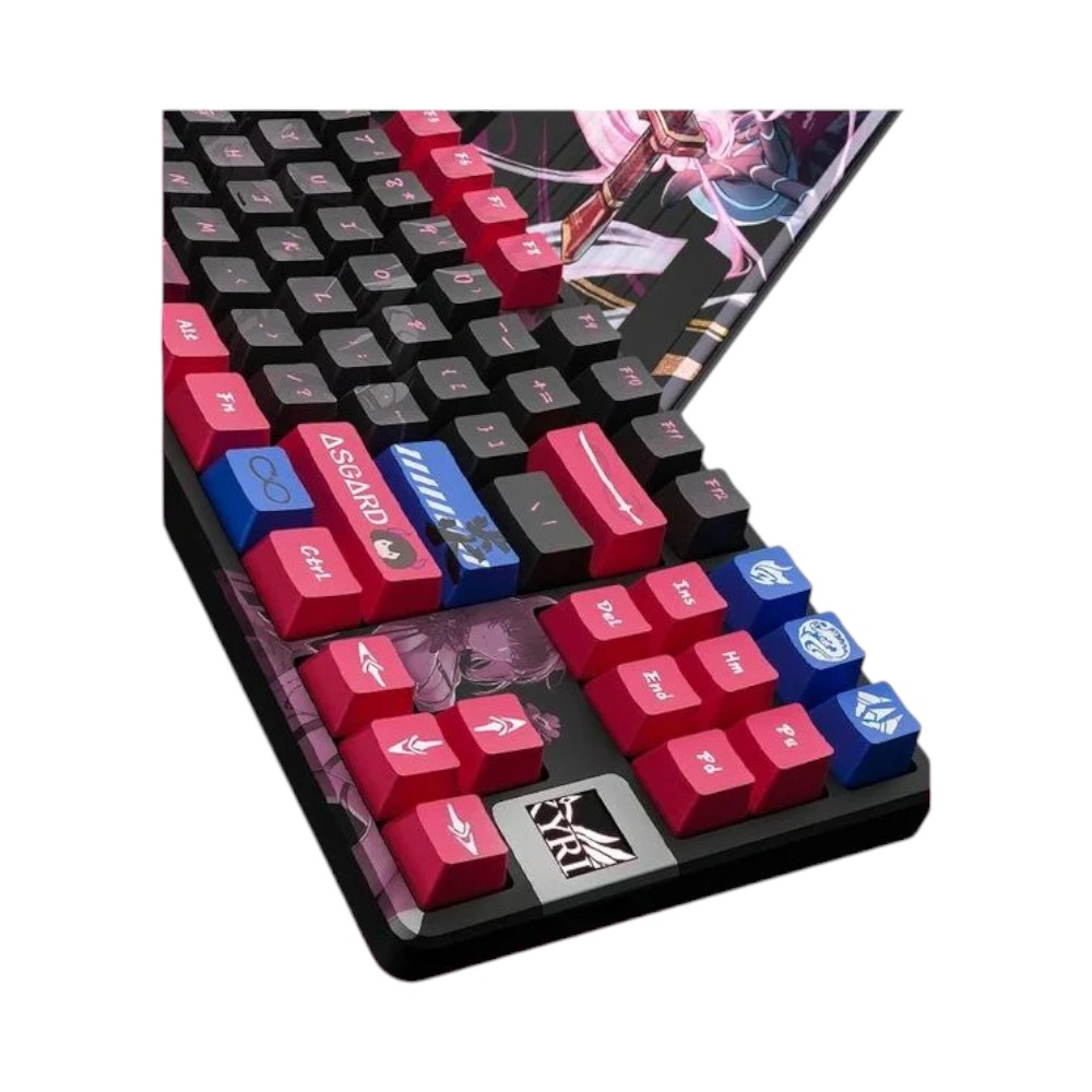 BÀN PHÍM VALKYRIE VK87 LOKI ĐỎ ĐEN