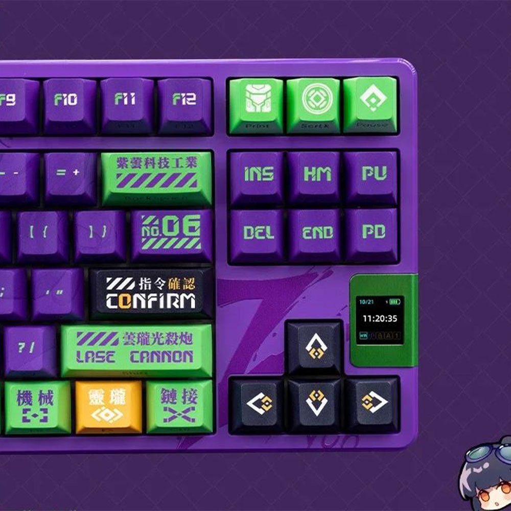 BÀN PHÍM VALKYRIE VK87 ZHAOYUN TÍM SẪM