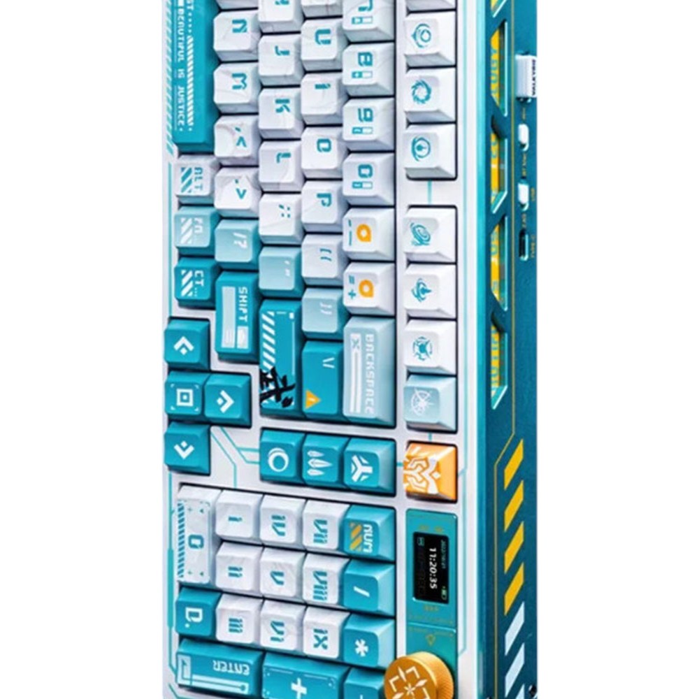 BÀN PHÍM CƠ VALKYRIE VK99 MIST XANH NGỌC
