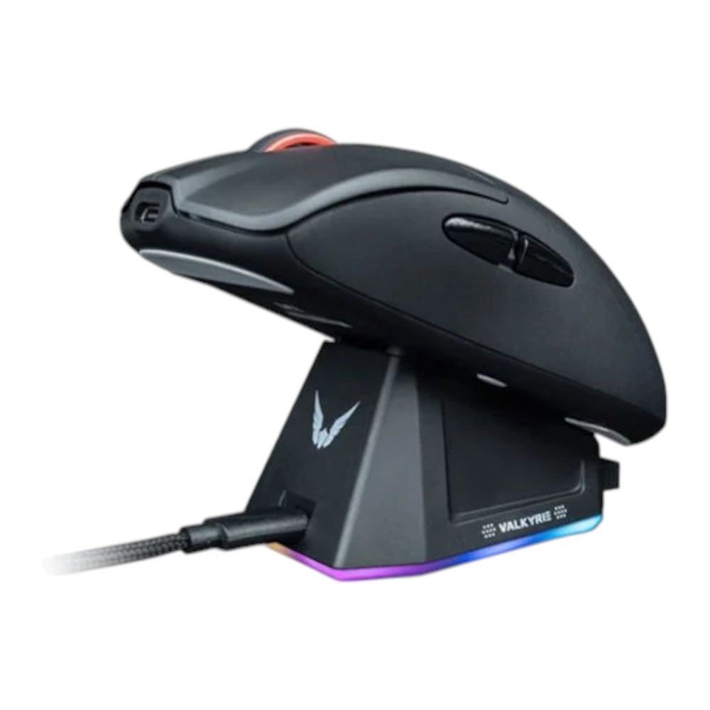 CHUỘT GAMING VALKYRIE M1 ĐEN | 3 CHẾ ĐỘ KẾT NỐI