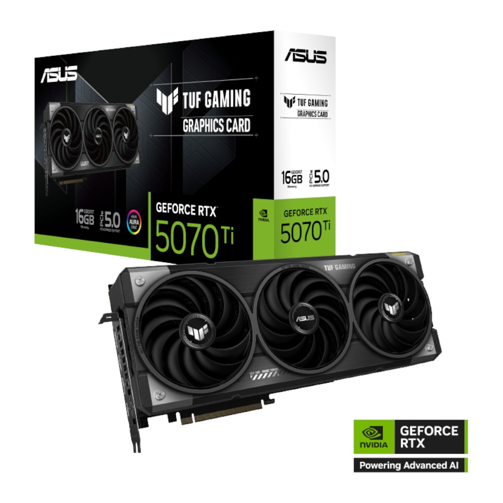 VGA ASUS TUF Gaming GeForce RTX 5070 Ti 16GB GDDR7