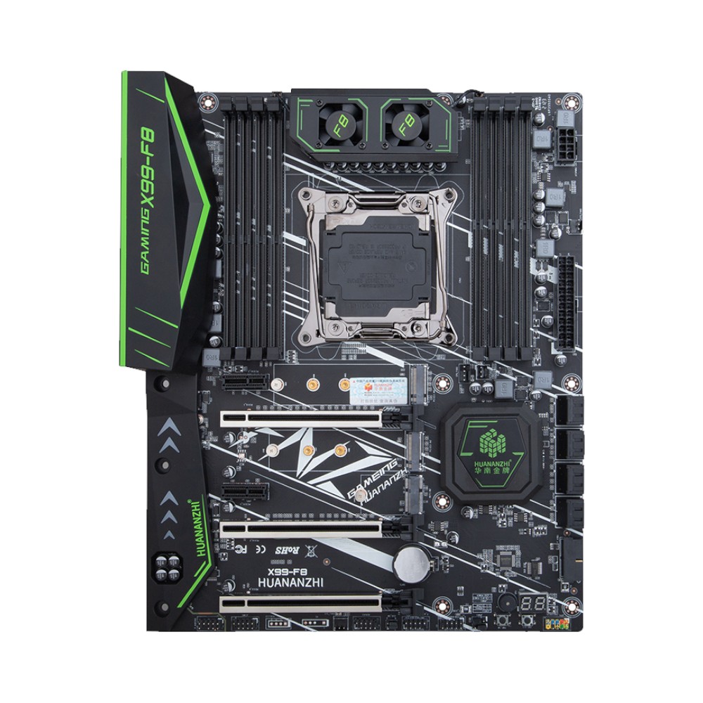 Mainboard HUANANZHI X99 F8 (Intel X99, LGA 2011-3, ATX, 8 Khe Cắm Ram DDR4)