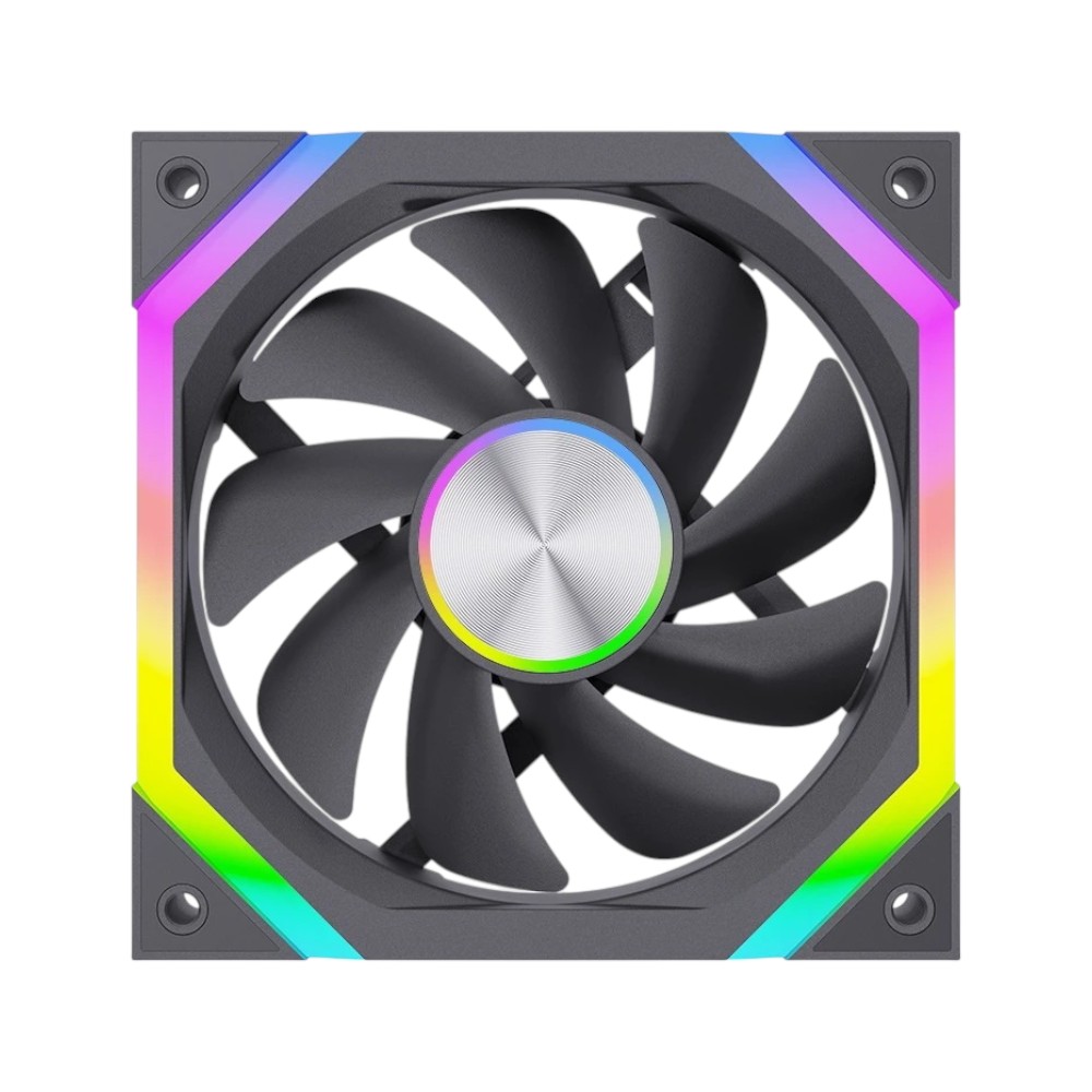 Fan Prims V9pro ARGB Đen Gió Xuôi