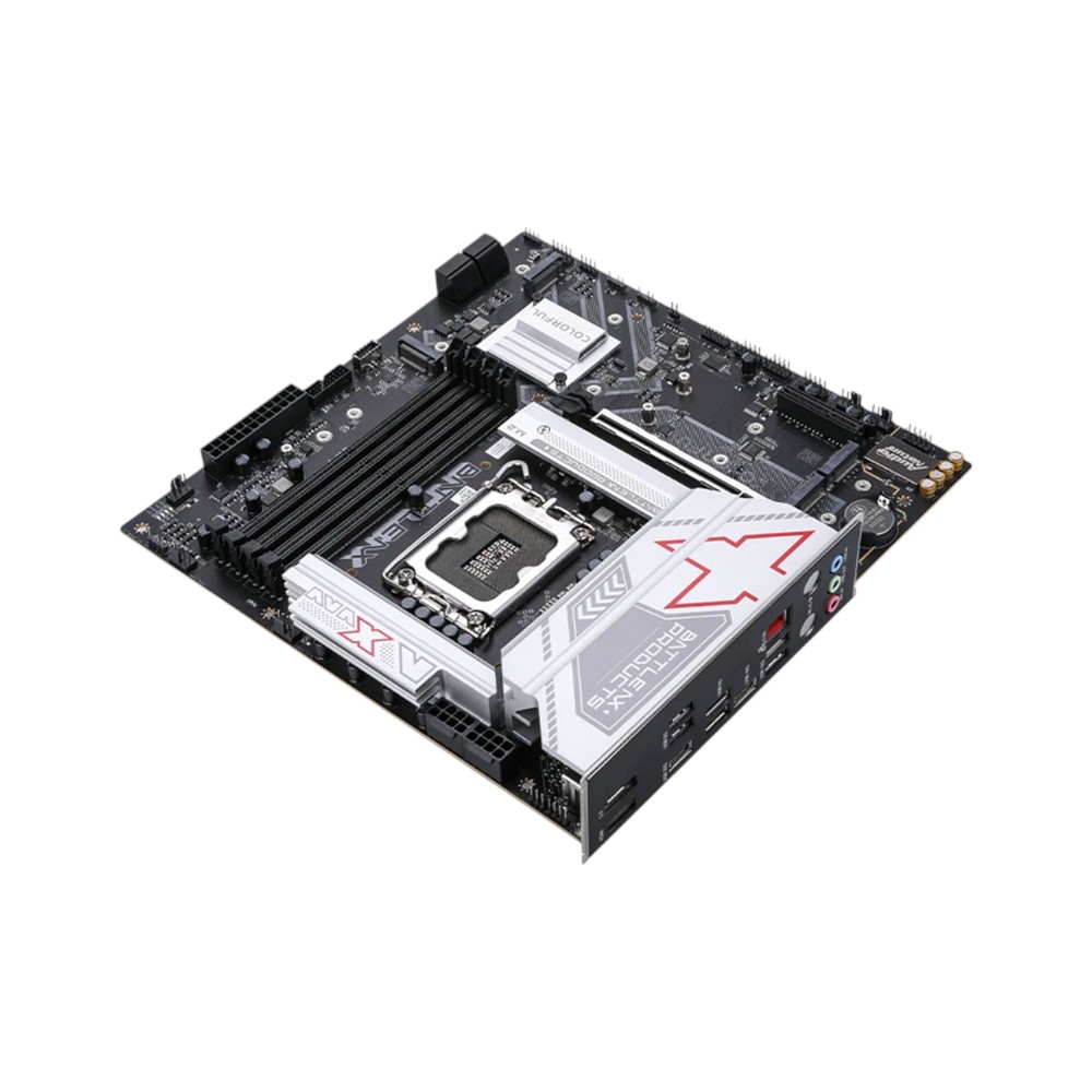 Mainboard Colorful BATTLE-AX Z890M-PLUS V20 (Intel Z890, Socket 1851, M-ATX, 4 khe RAM DDR5) 