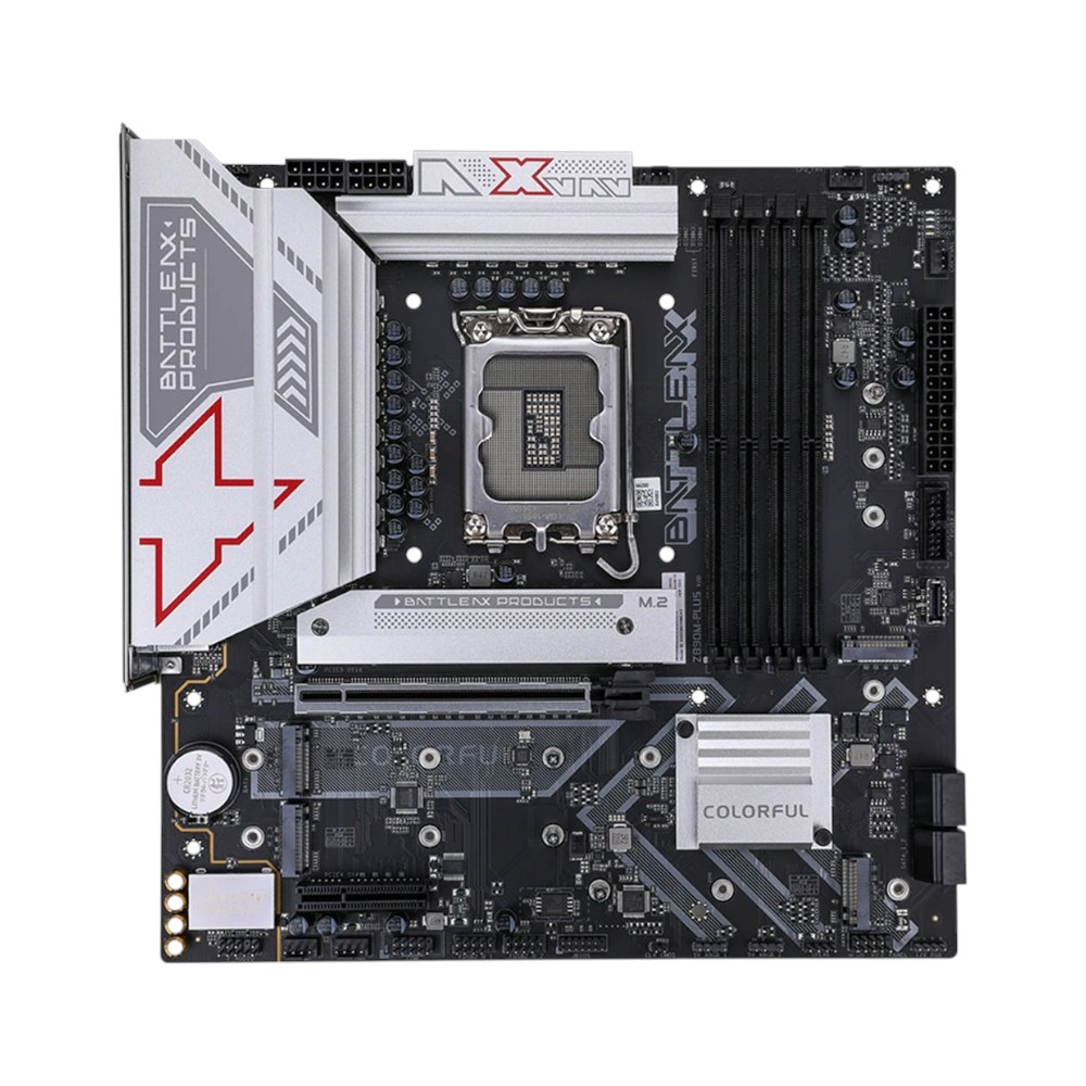 Mainboard Colorful BATTLE-AX Z890M-PLUS V20 (Intel Z890, Socket 1851, M-ATX, 4 khe RAM DDR5) 