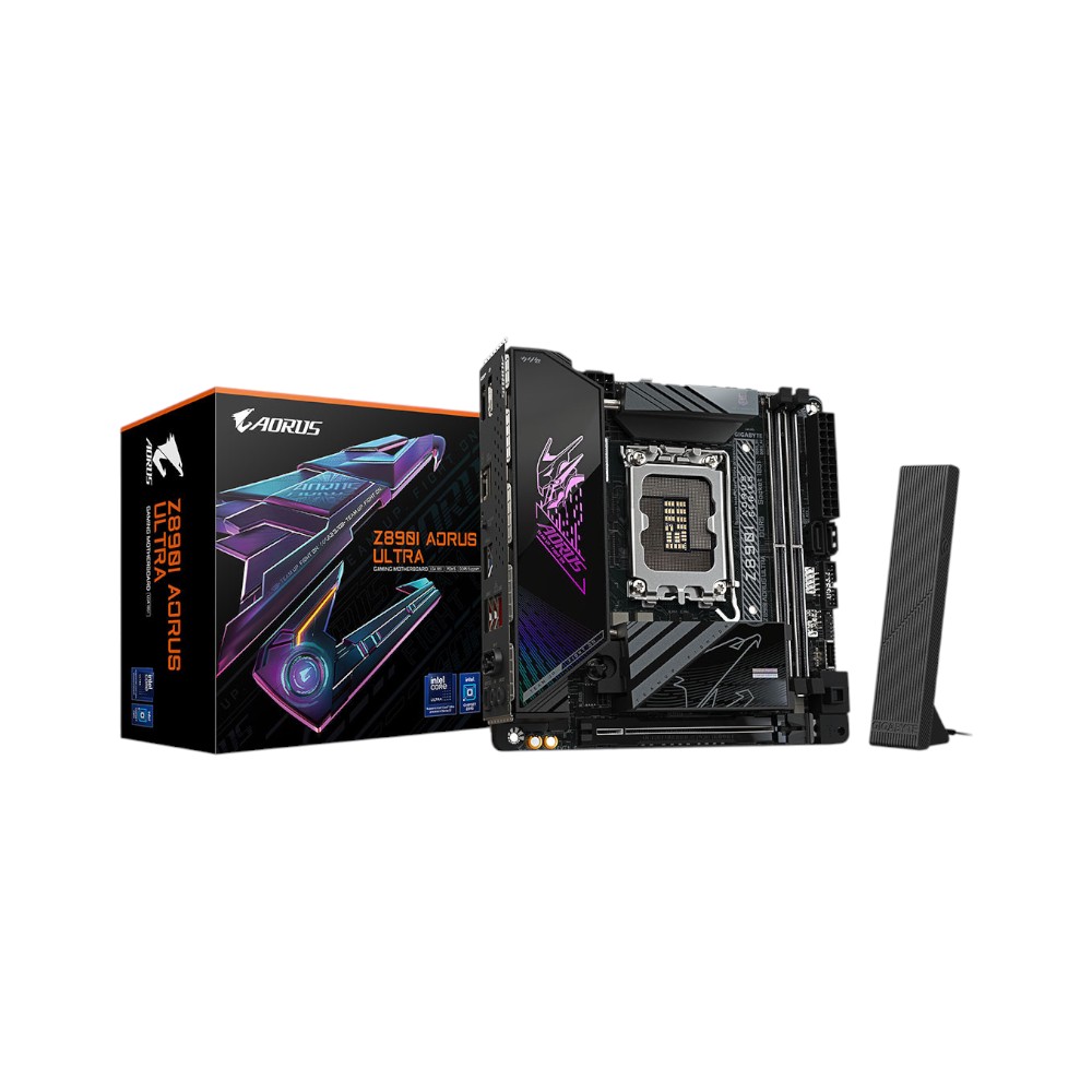 Mainboard GIGABYTE Z890I AORUS ULTRA (Intel Z890, Socket 1851, Mini-ITX, 2 khe RAM DDR5)