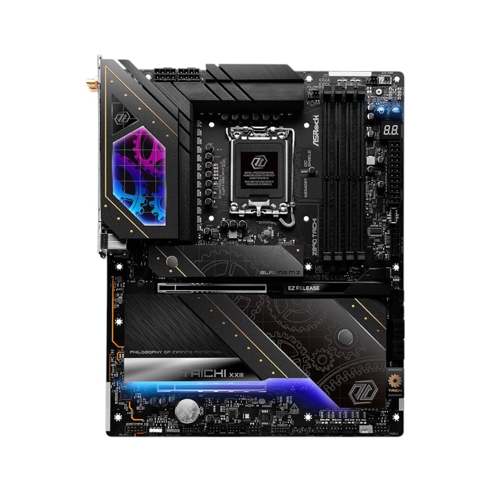 Mainboard ASROCK Z890 TAICHI (Intel Z890, Socket 1851, ATX, 4 khe RAM DDR5)