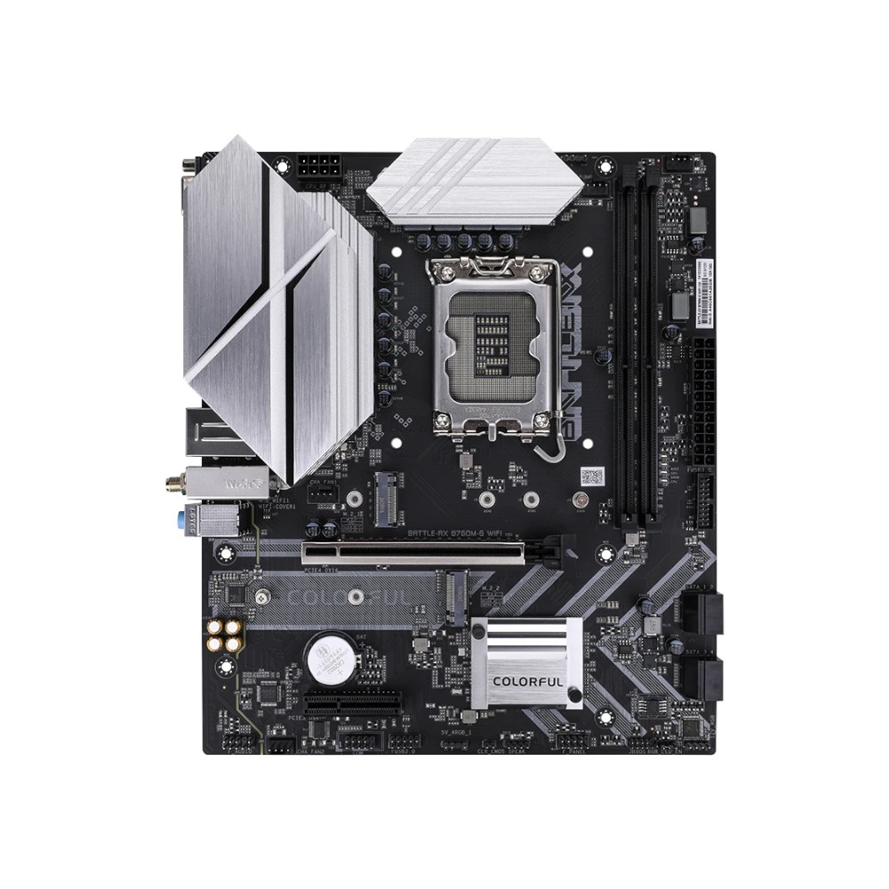 Mainboard Colorful BATTLE-AX B760M-G WIFI V20 ( Intel B760 , Socket 1700, M-ATX, 2 khe RAM DDR4)