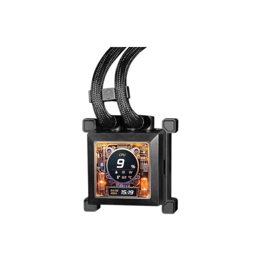 Tản nhiệt nước LIAN LI HydroShift LCD 360 non RGB fan Black