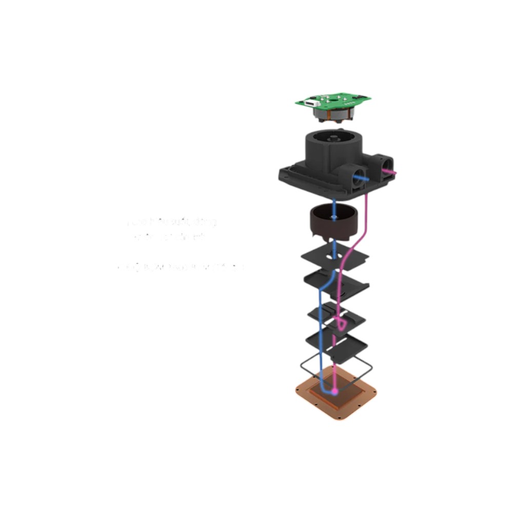 Tản nhiệt nước LIAN LI HydroShift LCD 360 non RGB fan Black