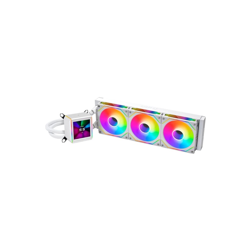 Tản Nhiệt Nước Lian Li HydroShift LCD 360 RGB Fan White