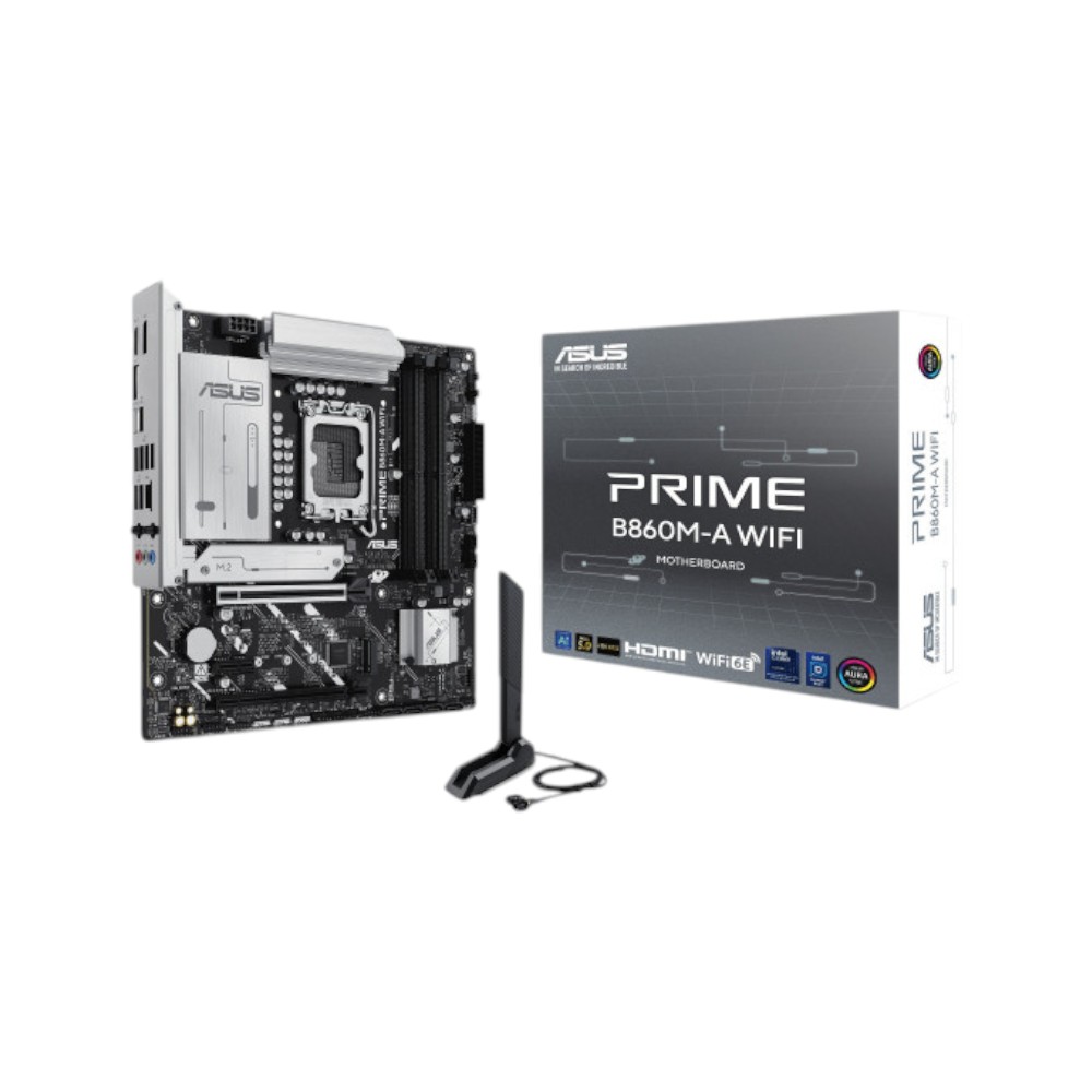 Mainboard Asus PRIME B860M-A WIFI ( Intel B860 , Socket 1851, M-ATX, 4 khe RAM DDR5)