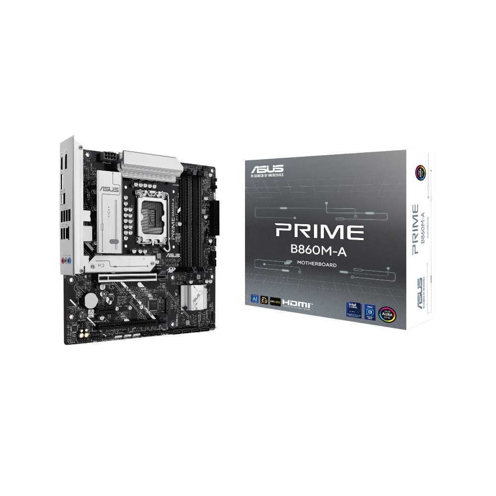 Mainboard Asus PRIME B860M-A ( Intel B860 , Socket 1851, M-ATX, 4 khe RAM DDR5)
