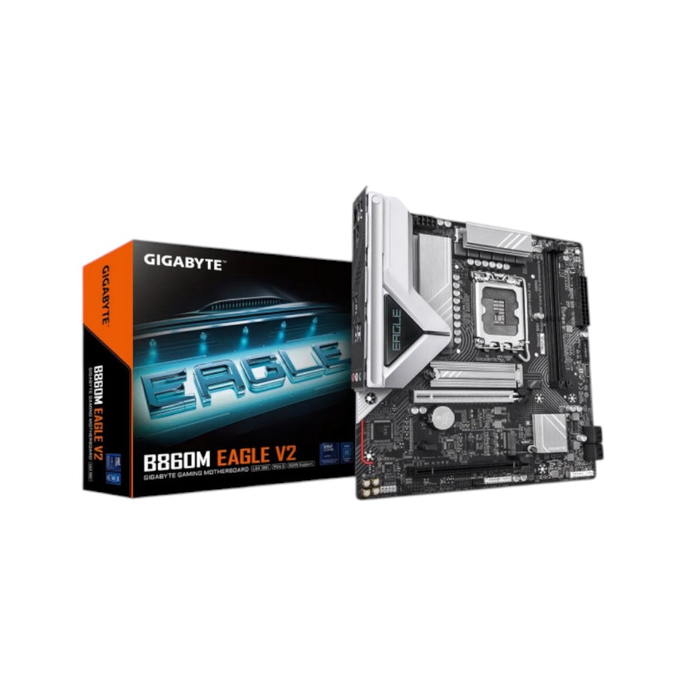 Mainboard Gigabyte B860M EAGLE V2 ( Intel B860 , Socket 1851, M-ATX, 2 khe RAM DDR5)