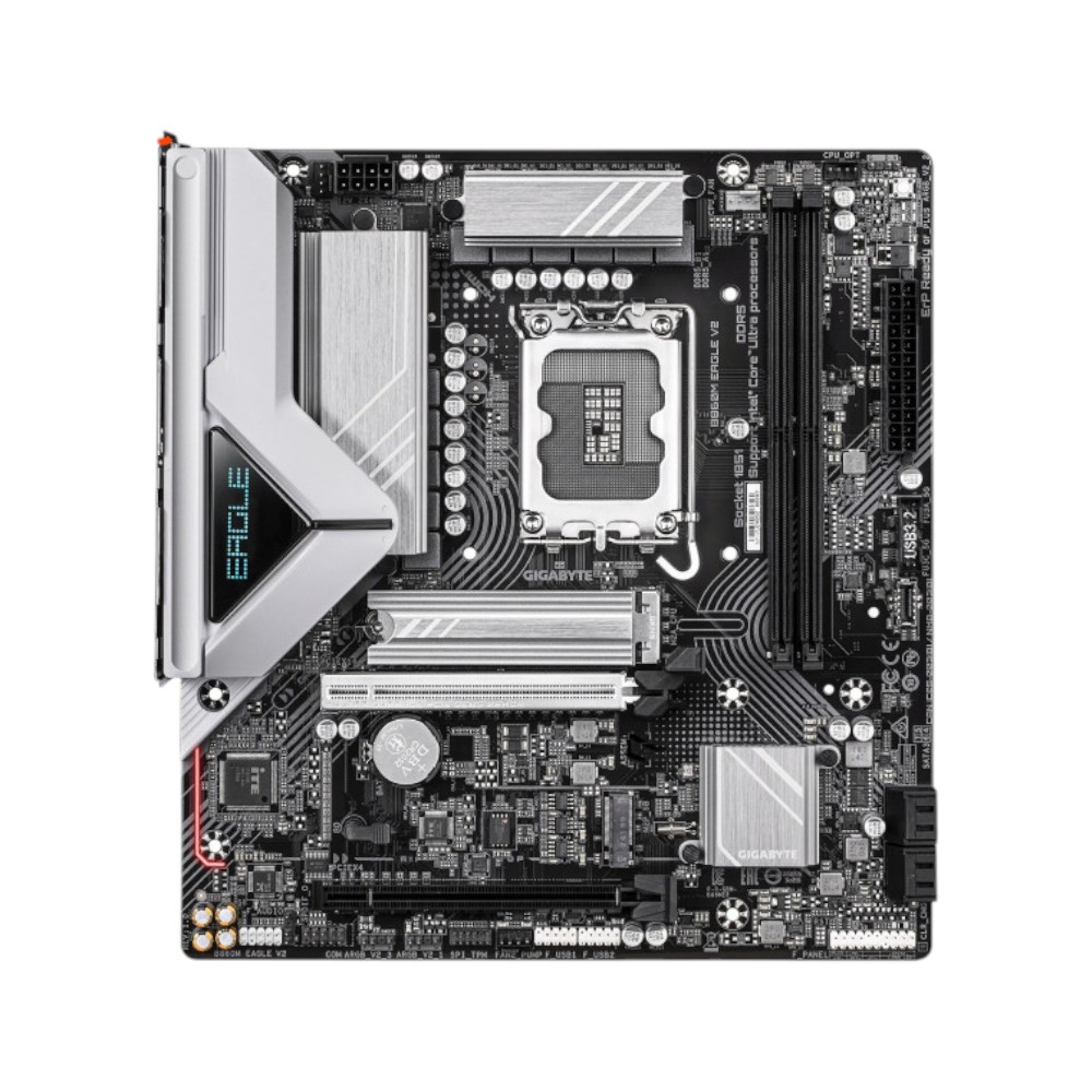 Mainboard Gigabyte B860M EAGLE V2 ( Intel B860 , Socket 1851, M-ATX, 2 khe RAM DDR5)