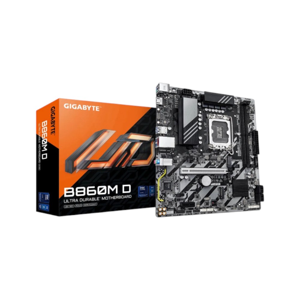 Mainboard Gigabyte B860M D ( Intel B860 , Socket 1851, M-ATX, 2 khe RAM DDR5)