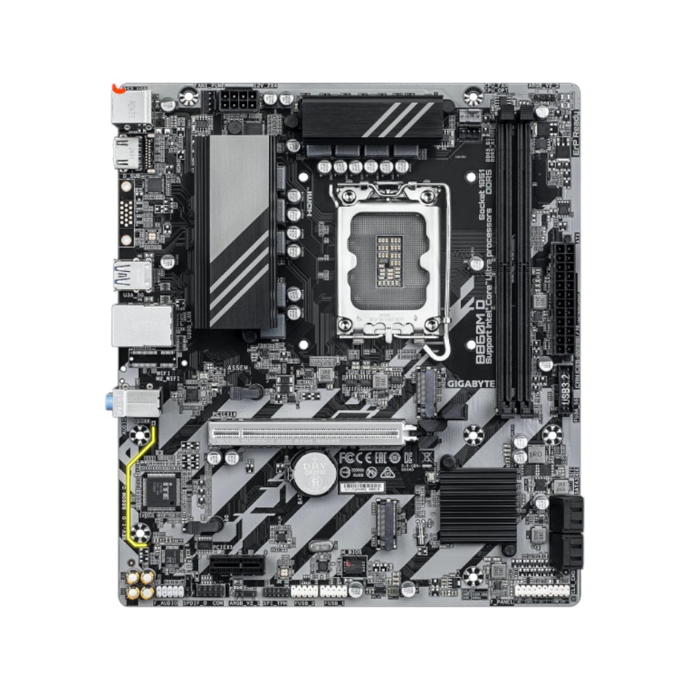 Mainboard Gigabyte B860M D ( Intel B860 , Socket 1851, M-ATX, 2 khe RAM DDR5)