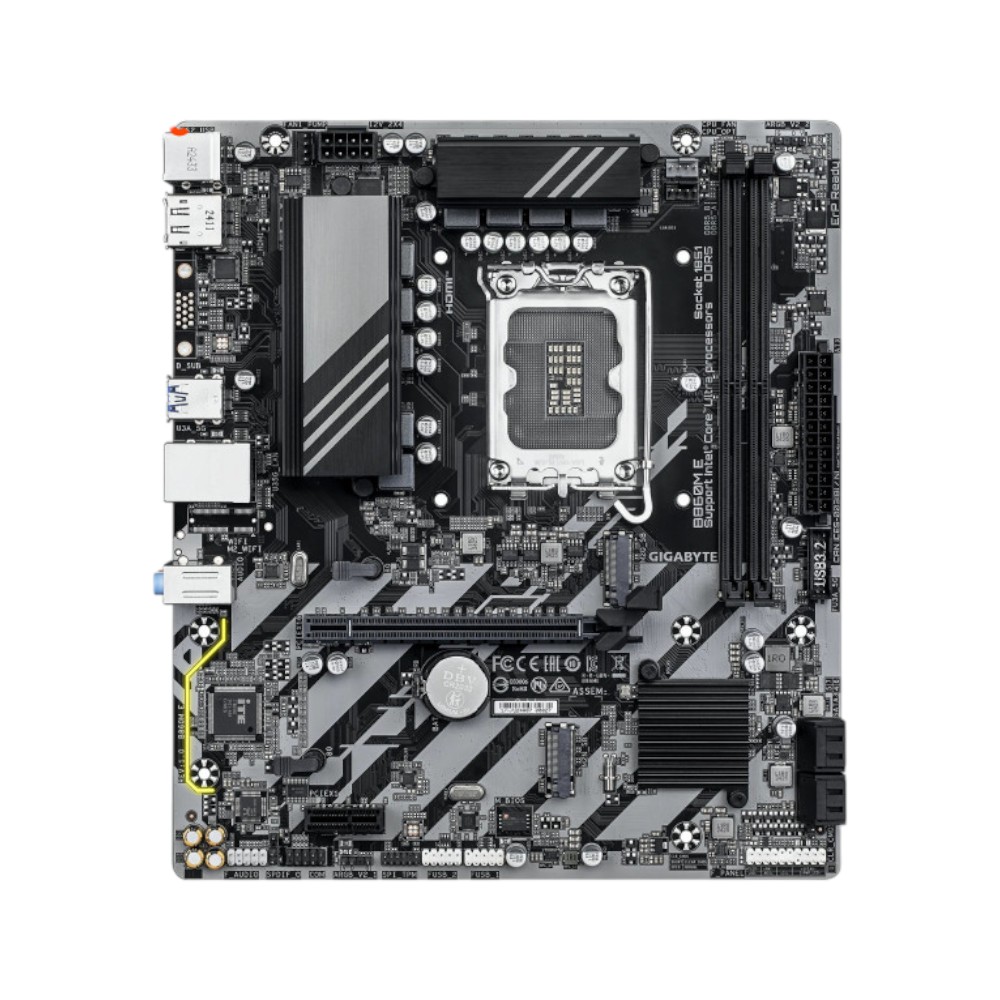 Mainboard Gigabyte B860M E ( Intel B860 , Socket 1851, M-ATX, 2 khe RAM DDR5)