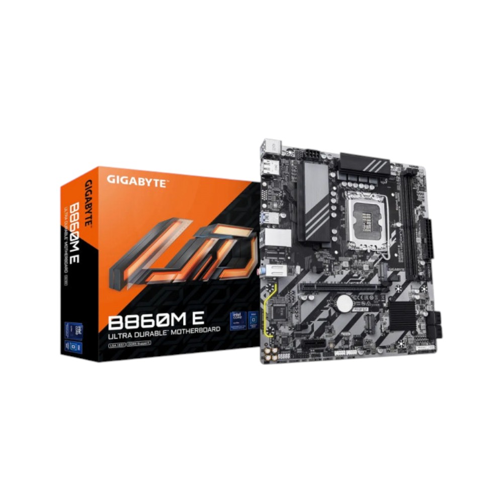 Mainboard Gigabyte B860M E ( Intel B860 , Socket 1851, M-ATX, 2 khe RAM DDR5)