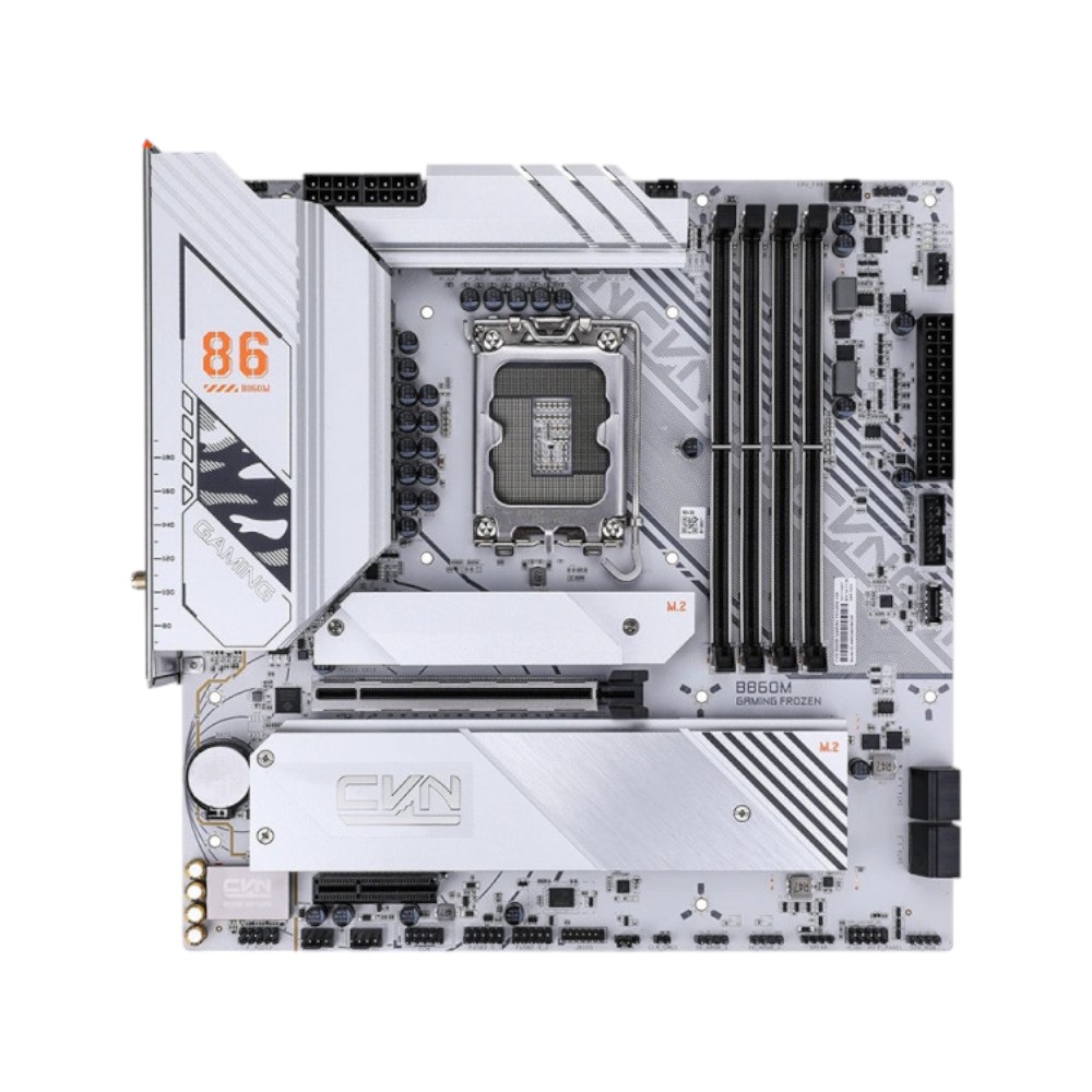 Mainboard Colorful CVN B860M GAMING FROZEN V20 WIFI ( Intel B860 , Socket 1851, M-ATX, 4 khe RAM DDR5)