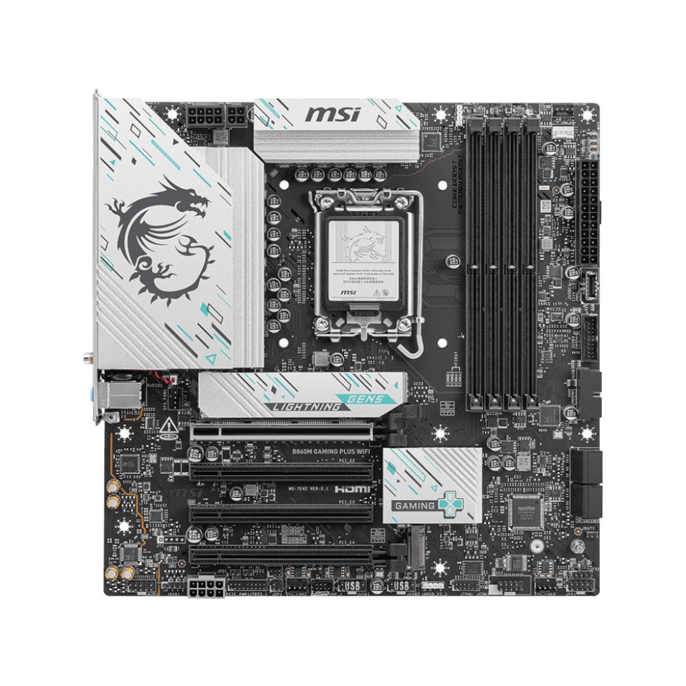 Mainboard MSI B860M GAMING PLUS WIFI ( Intel B860 , Socket 1851, M-ATX, 4 khe RAM DDR5)