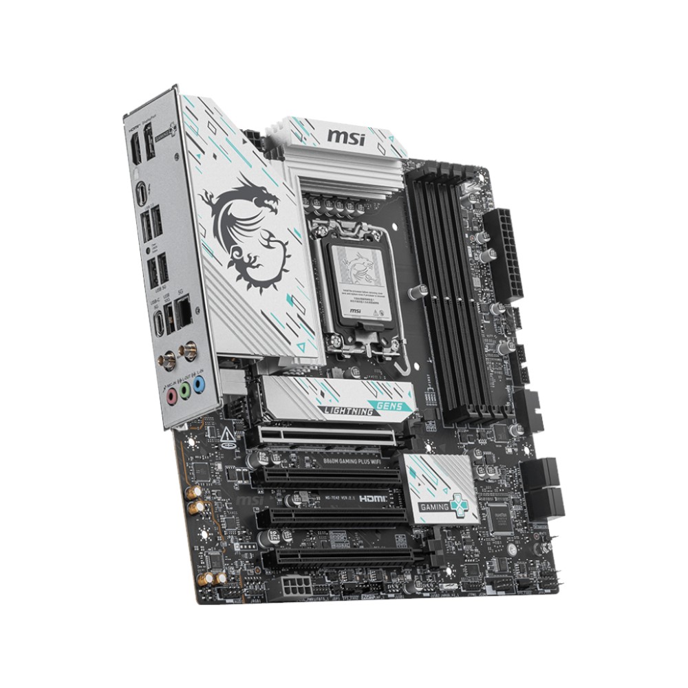 Mainboard MSI B860M GAMING PLUS WIFI ( Intel B860 , Socket 1851, M-ATX, 4 khe RAM DDR5)
