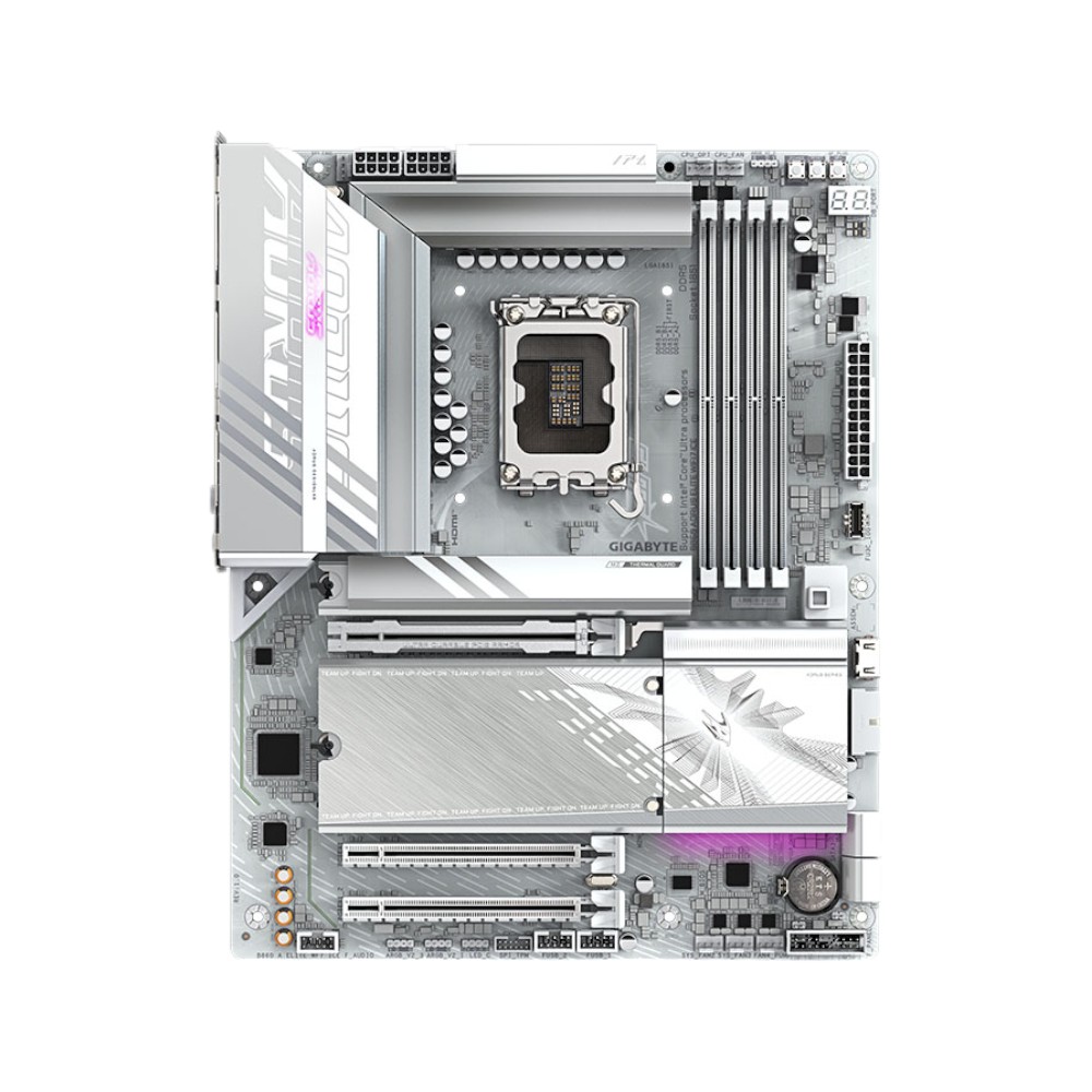 Mainboard Gigabyte B860 AORUS ELITE WIFI7 ICE ( Intel B860 , Socket 1851, ATX, 4 khe RAM DDR5)